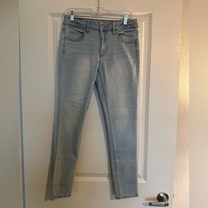 American Eagle Light Skinny Jeans